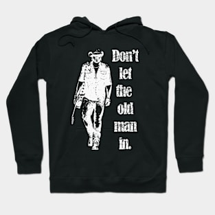 Don't Let The A Guitar Music Old Man In Vintage Walking Hoodie